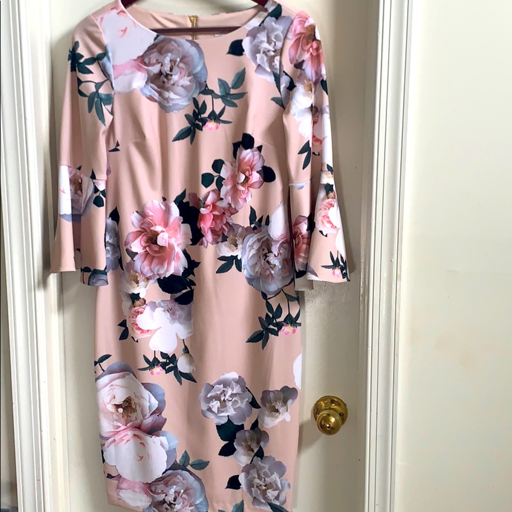 Calvin Klein Floral Dress